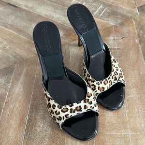 Bernardo leather leopard Hills made in Brazil